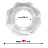 Beast Rings Cockring souple Polygon Transparent